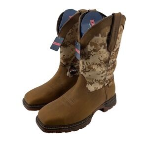 Durango Maverick XP Steel‎ Toe Waterproof Western Work Boot Men 11M Camo DDB0207